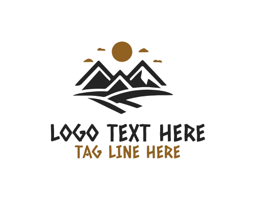 Modern Mountain Logo