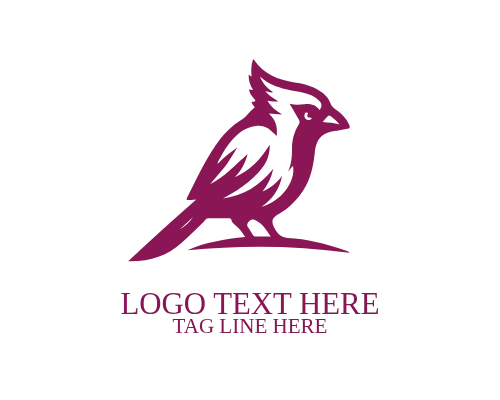 Modern Nature Cardinal Logo