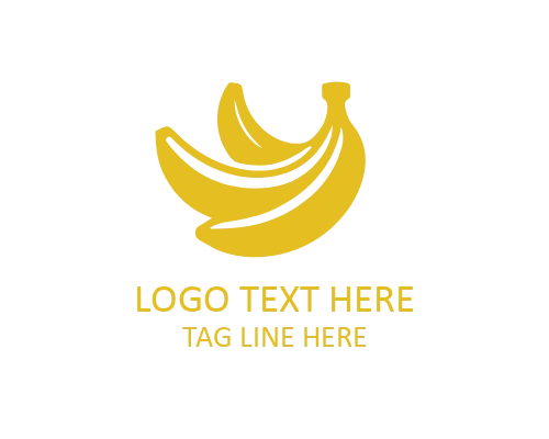 Modern Organic Banana Logo for Natural Branding