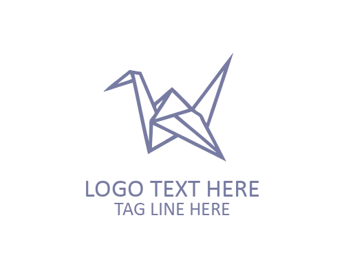  Modern Paper Layer Creature Logo