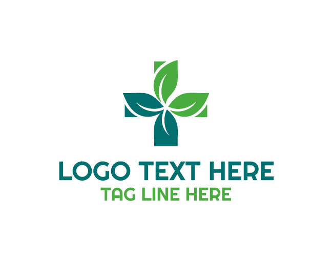  Modern Pharmacy Cross Logo