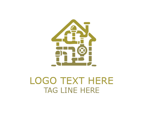 Modern Pipe Home Logo