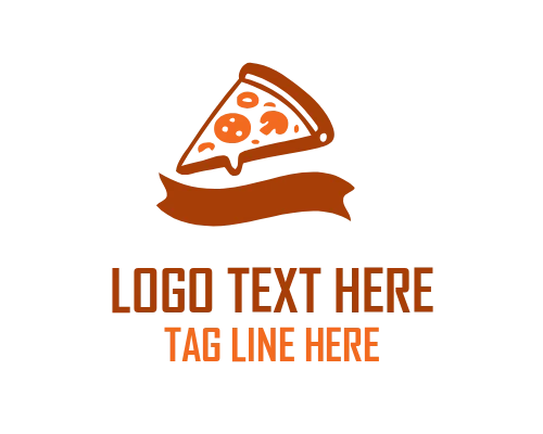 Modern Pizza Food Restaurant Logo