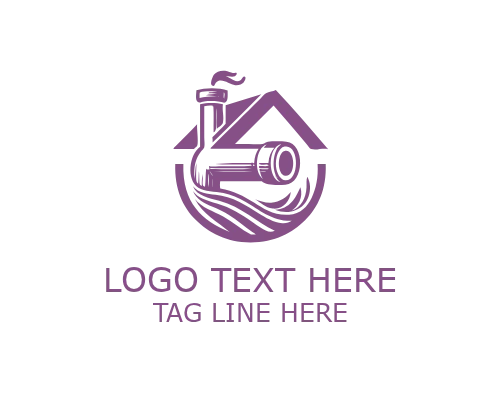Modern Plumber Home Logo