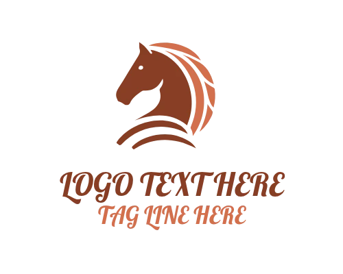 Modern Professional Linear Horse Logo