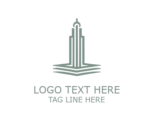 Modern Property Badge Real Estate Logo for Corporate Branding