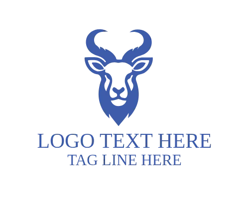 Modern ram Head Emblem Logo for Strong Identity