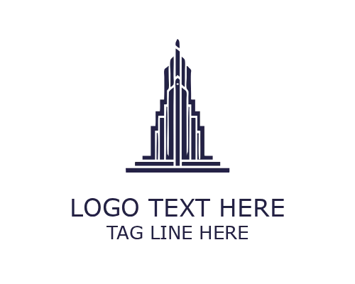 Modern Real Estate Icon Logo