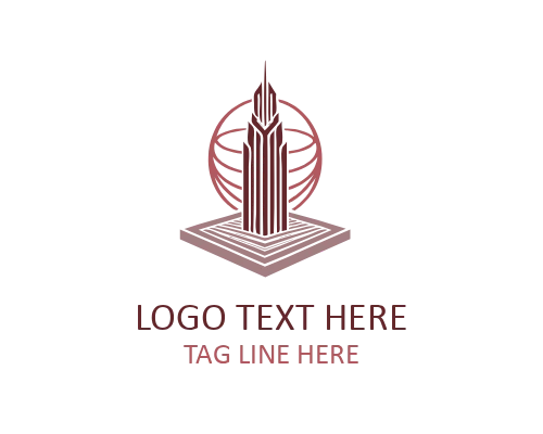 Modern Real Estate Roof Logo for Housing Developers, Realtors, and Property 