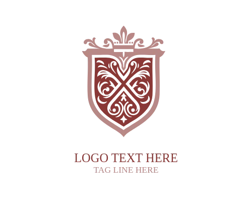 Modern Royal Shield Logo