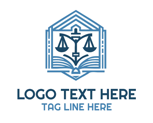 Modern Scale Legal Logo