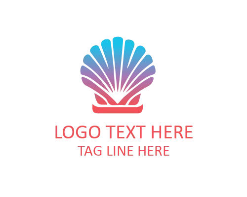Modern Shell Icon Logo