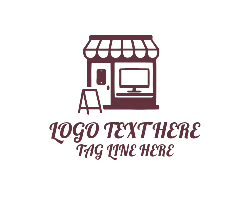 Modern Shop Store Logo