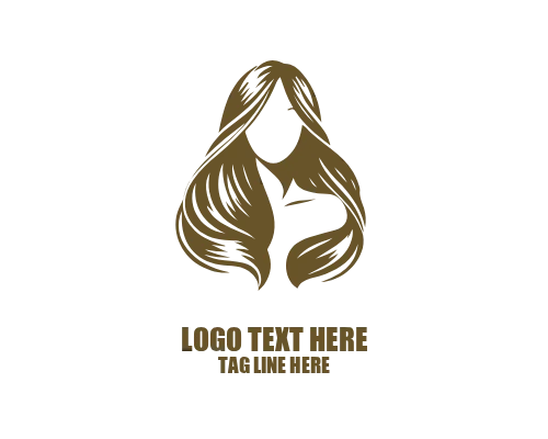  Modern Soft Women Hair Logo