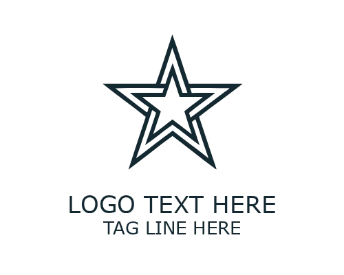 Modern Star Emblem Logo for Corporate Branding