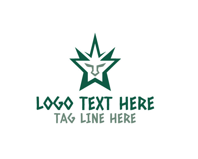 Modern Star Man Logo