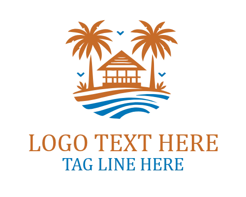 Modern Structure Hut Logo