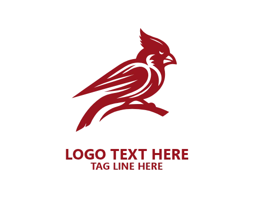 Modern Symbolic Cardinal Logo