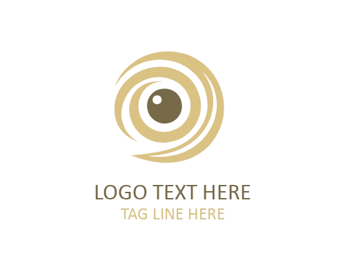 Modern Tech Eye Logo