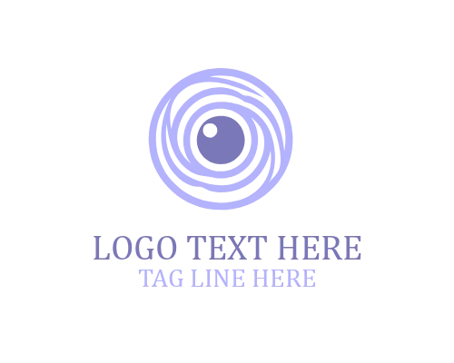 Modern Tech Eye Logo