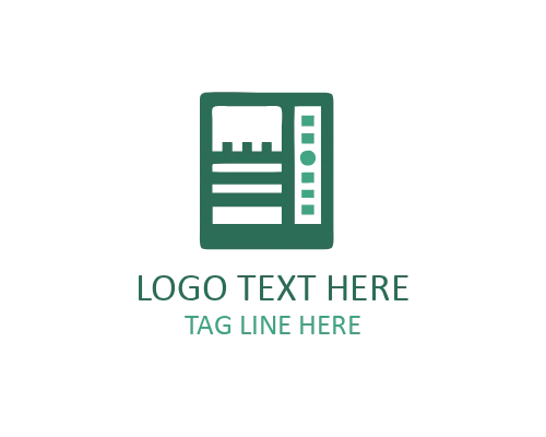Modern Technology Vending Logo for Smart Automated Machines