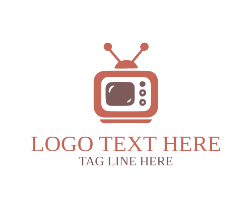 Modern Television Broadcast Logo