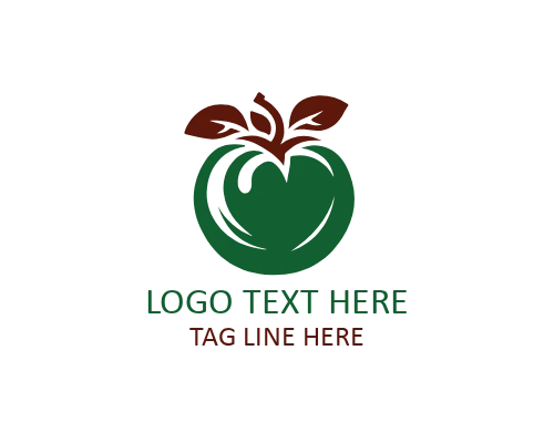 Modern Tomato Logo for Food Brands