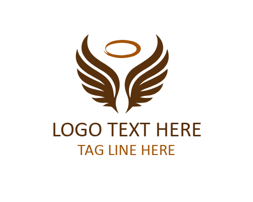 Modern Triple Wings Logo