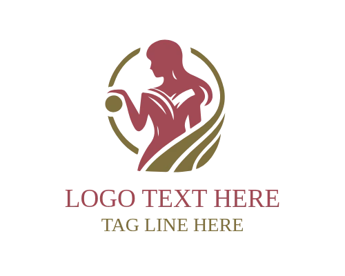 Modern Women Justice Logo for Legal and Advocacy Branding