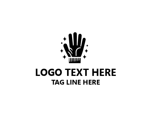 Modern Workwear Gloves Logo
