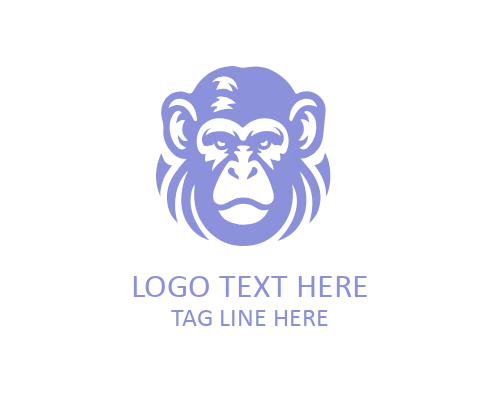 Monkey Mascot Logo