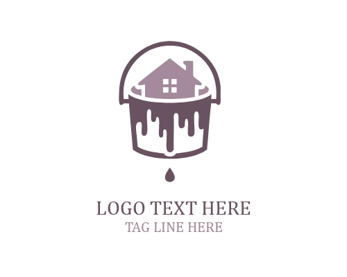 Monochrome Ink Art Logo