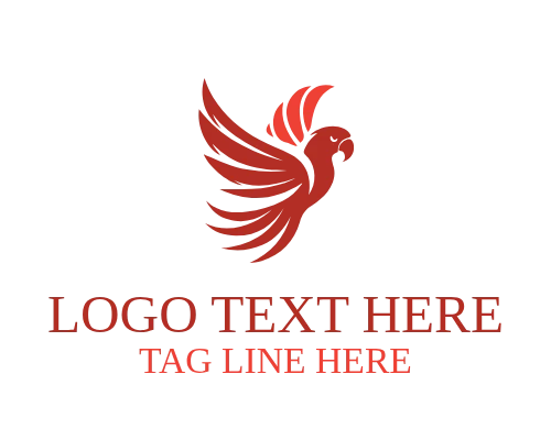 Monochrome Parrot Logo