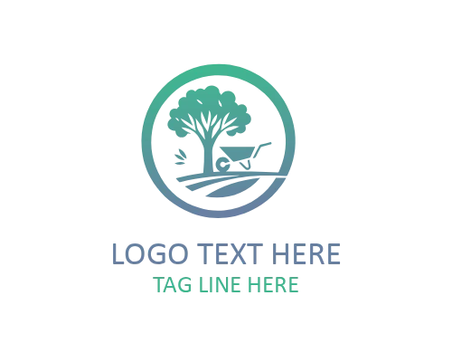Monoline Barrow Gardening Logo for Minimal Garden Brands and Modern Identity