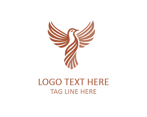 Monoline bird Logo for Bold Branding,