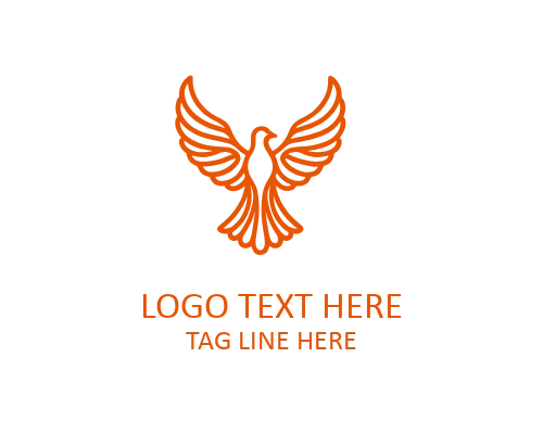 Monoline bird Logo for Wild Branding