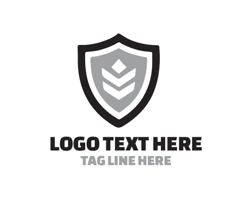 Monoline Shield Logo