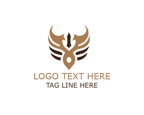 Monoline Tribal Logo for Minimal Cultural Branding