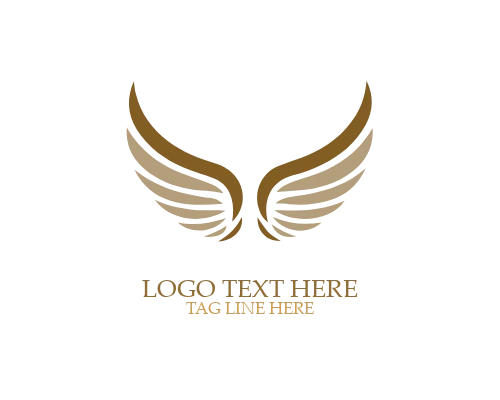 Monoline Wings Logo