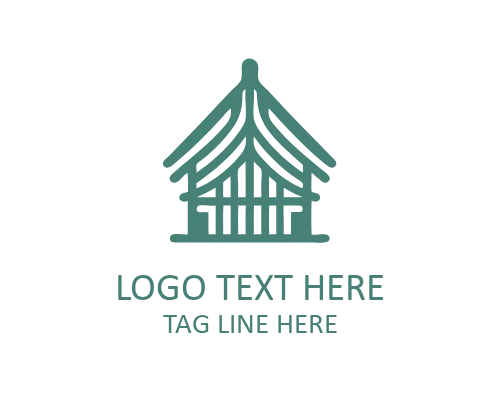 Monument Traditional Architecture Logo for Historic Branding