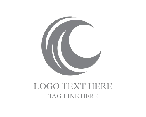 Moon and Flower Logo for Beauty and Wellness Brands