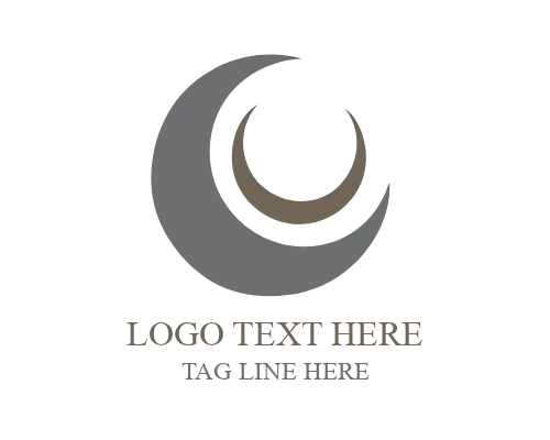 Moon Horizon Logo for Travel and Nature Brands
