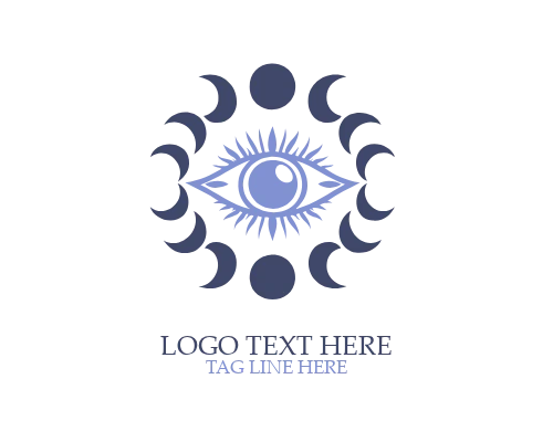 Moonline Boho Eye Logo