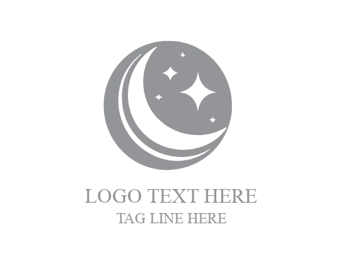 Moonrise Horizon Logo for Nature and Travel Brands