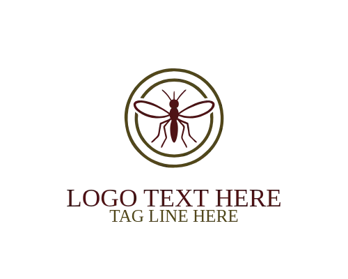 Mosquito Ban Symbol Logo