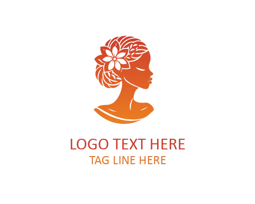 MotherLine African Woman Logo