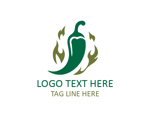 Mountain Chili Logo for Strong Flavor Brands