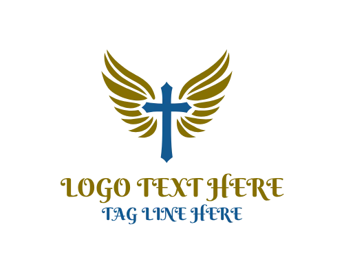 Mountain Faith Cross Logo