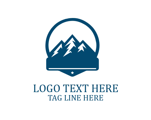 Mountain Logo for Outdoor Adventure Branding