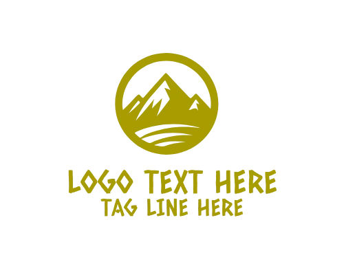 Mountain Peak Logo Design